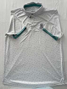 Swannies Golf Polo XL TPC Tampa Bay Performance Shirt Lightweight Modern